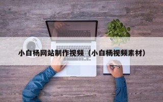 厦门小白杨网站制作视频（小白杨视频素材）